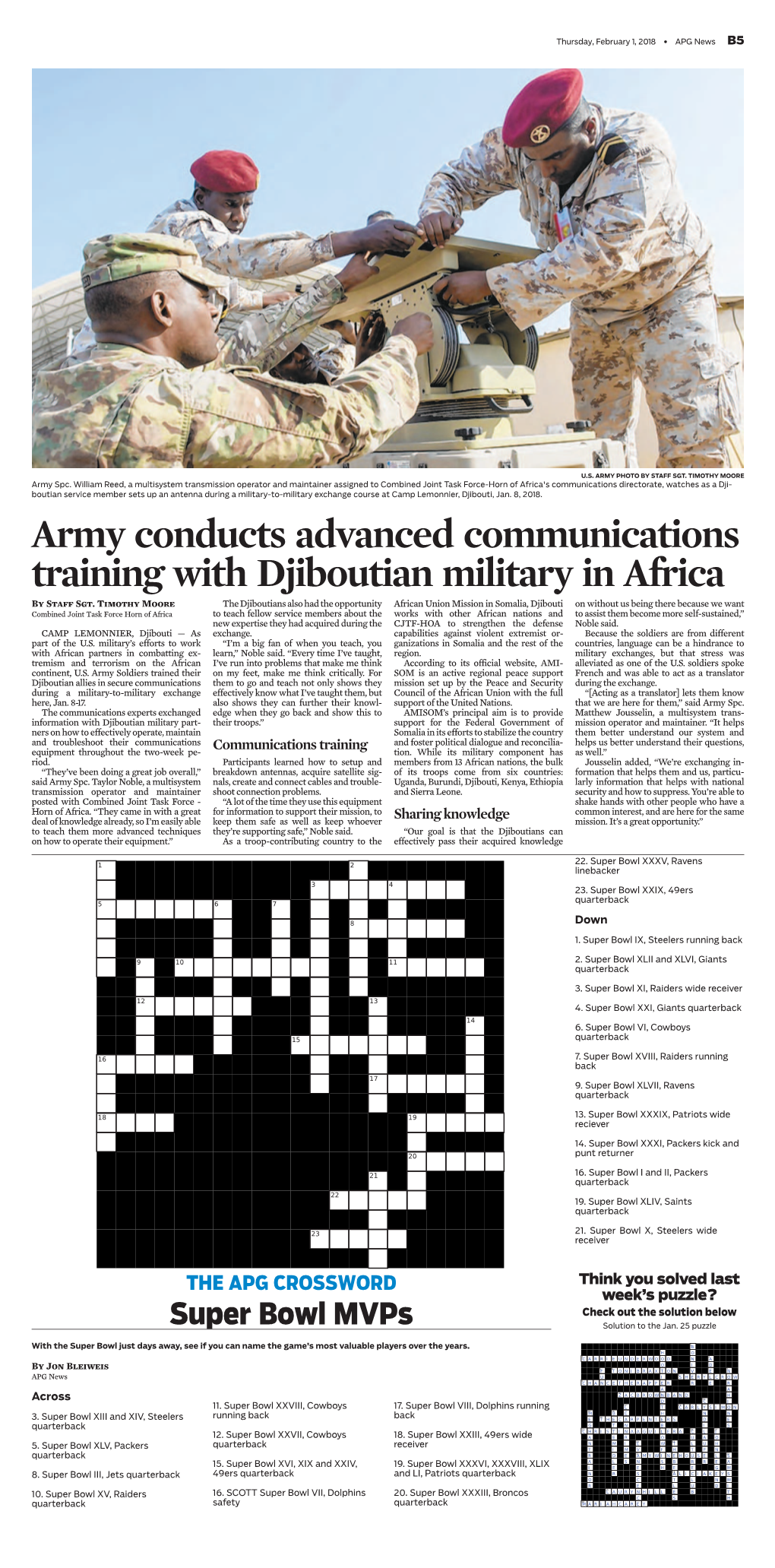 Army Conducts Advanced Communications Training with Djiboutian Military in Africa by Staff Sgt