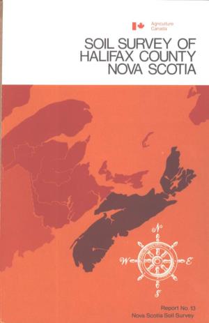 Soil Survey of Halifax County Nova Scotia