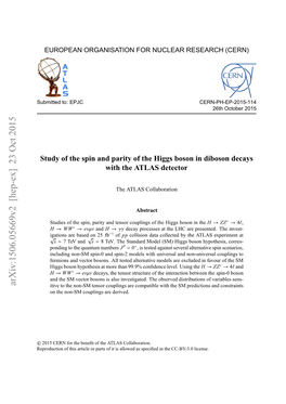 Study of the Spin and Parity of the Higgs Boson in Diboson Decays