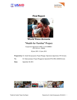 "Health for Families" Project