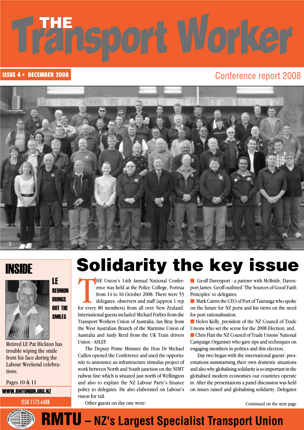 Solidarity the Key Issue