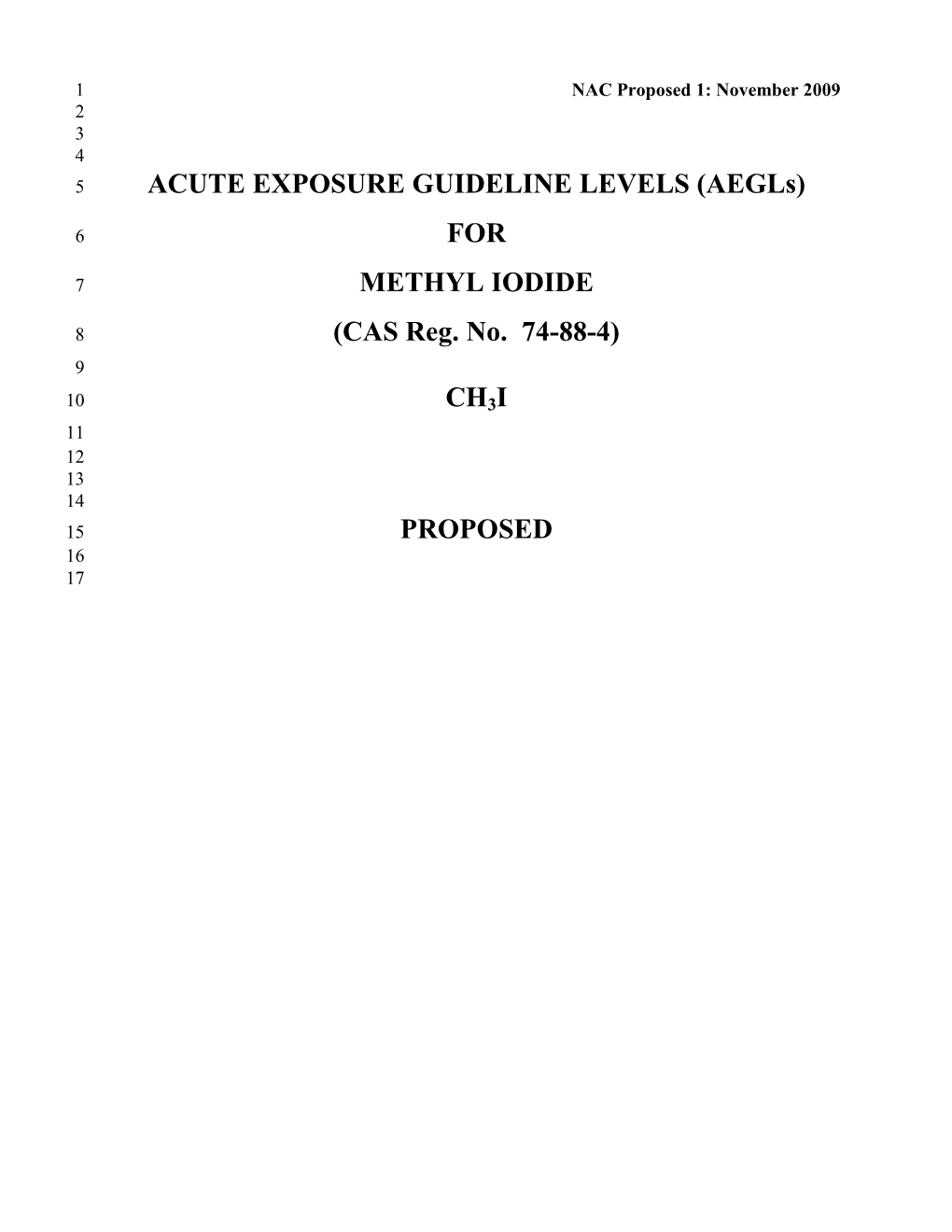 Methyl Iodide