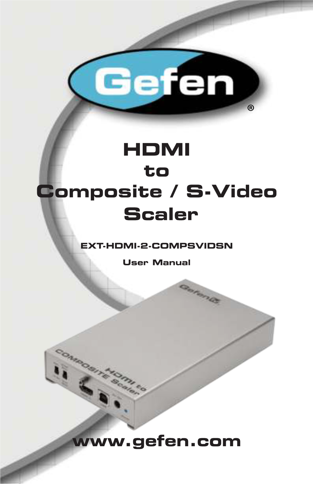 HDMI to Composite / S-Video Scaler