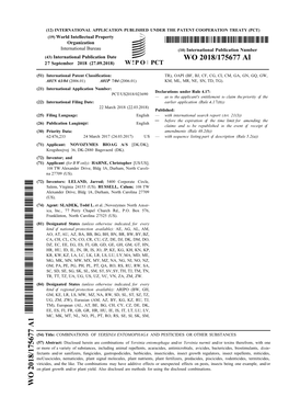 WO 2018/175677 Al 27 September 2018 (27.09.2018) W !P O PCT