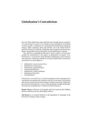 Globalization's Contradictions