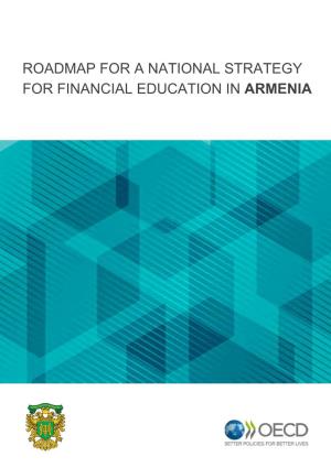Roadmap for a National Strategy for Financial Education in Armenia