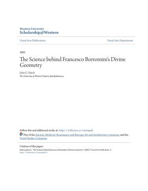 The Science Behind Francesco Borromini's Divine Geometry
