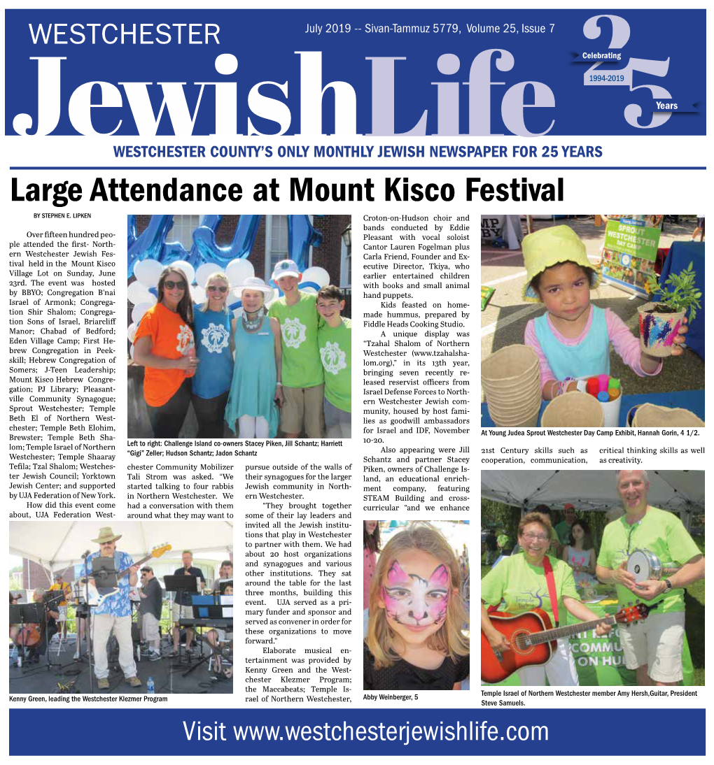 Large Attendance at Mount Kisco Festival by STEPHEN E