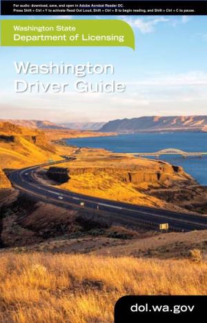 Washington State Department of Licensing Driver Guide