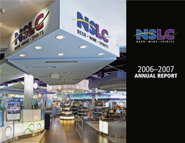 NSLC Annual Report 2006-2007