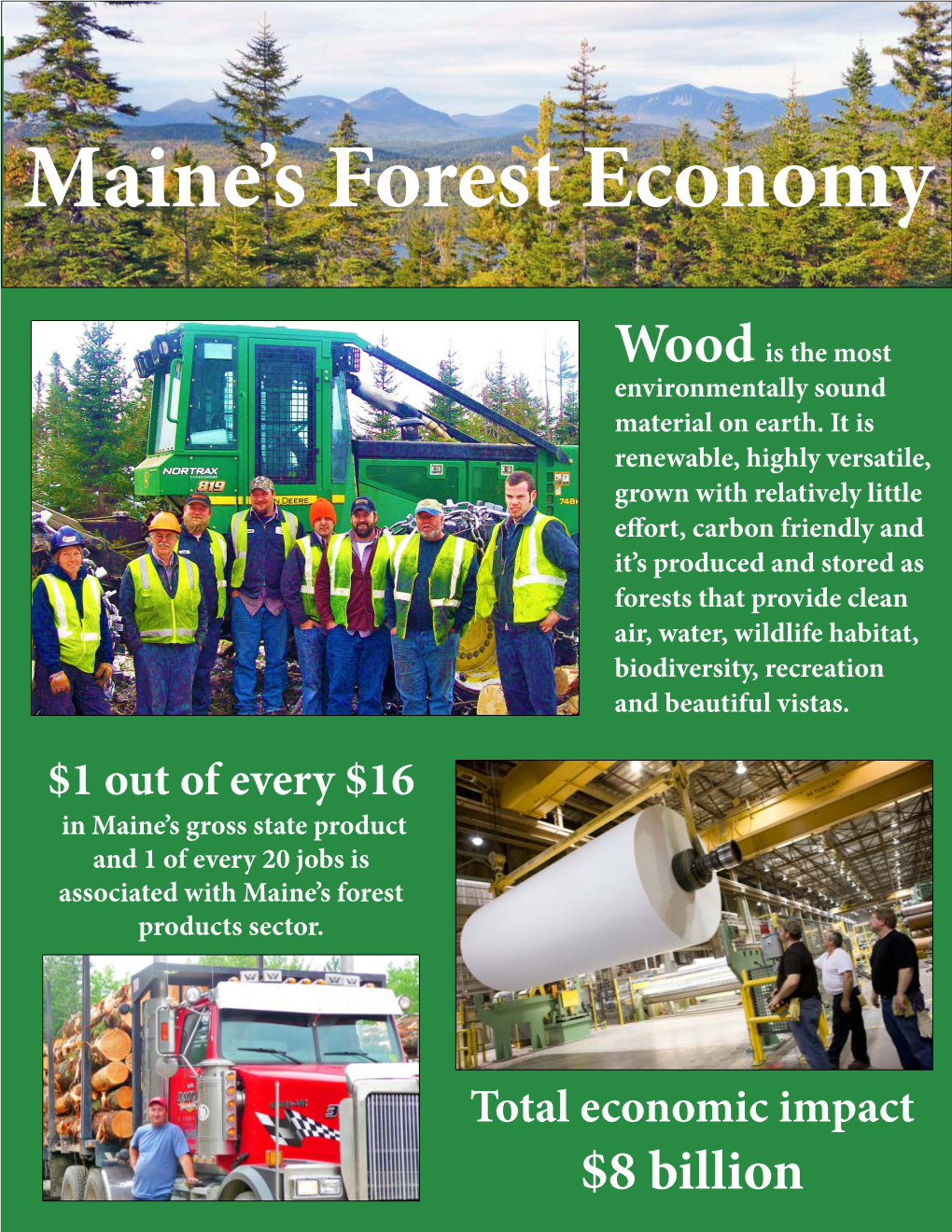 Maine's Forest Economy