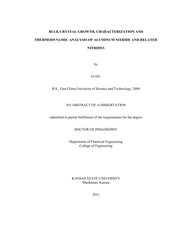 Final Thesis