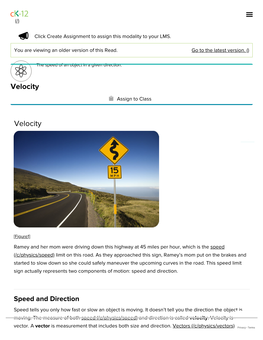 Velocity Velocity