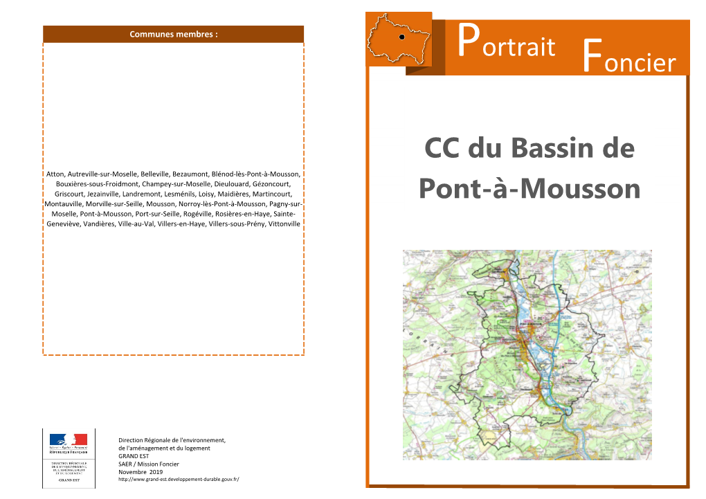 0 CC Du Bassin De Pont-À-Mousson 0 Foncier Portrait