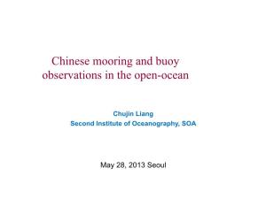 Chinese Mooring and Buoy Observations in the Open-Ocean