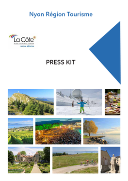 PRESS KIT Nyon Région Tourisme