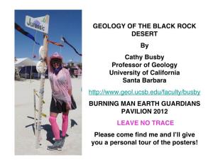 Burning Man Geology Black Rock Desert.Pdf