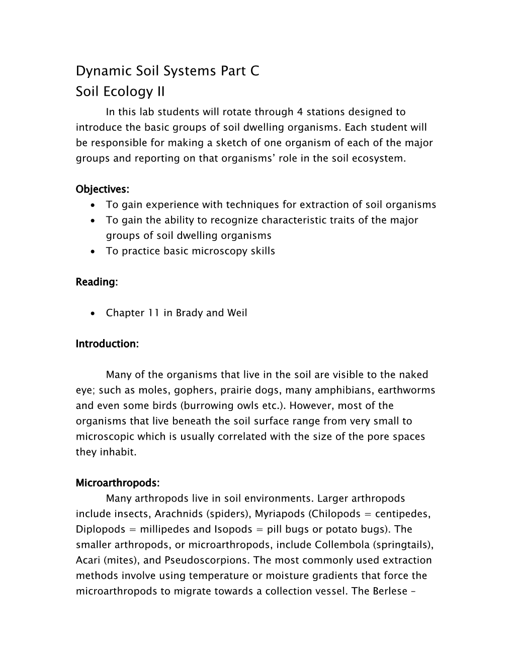 Dynamic Soil Systems