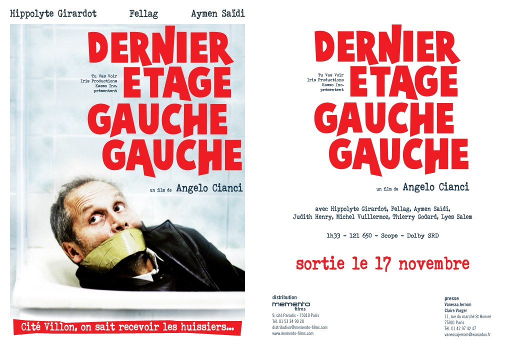 Sortie Le 17 Novembre