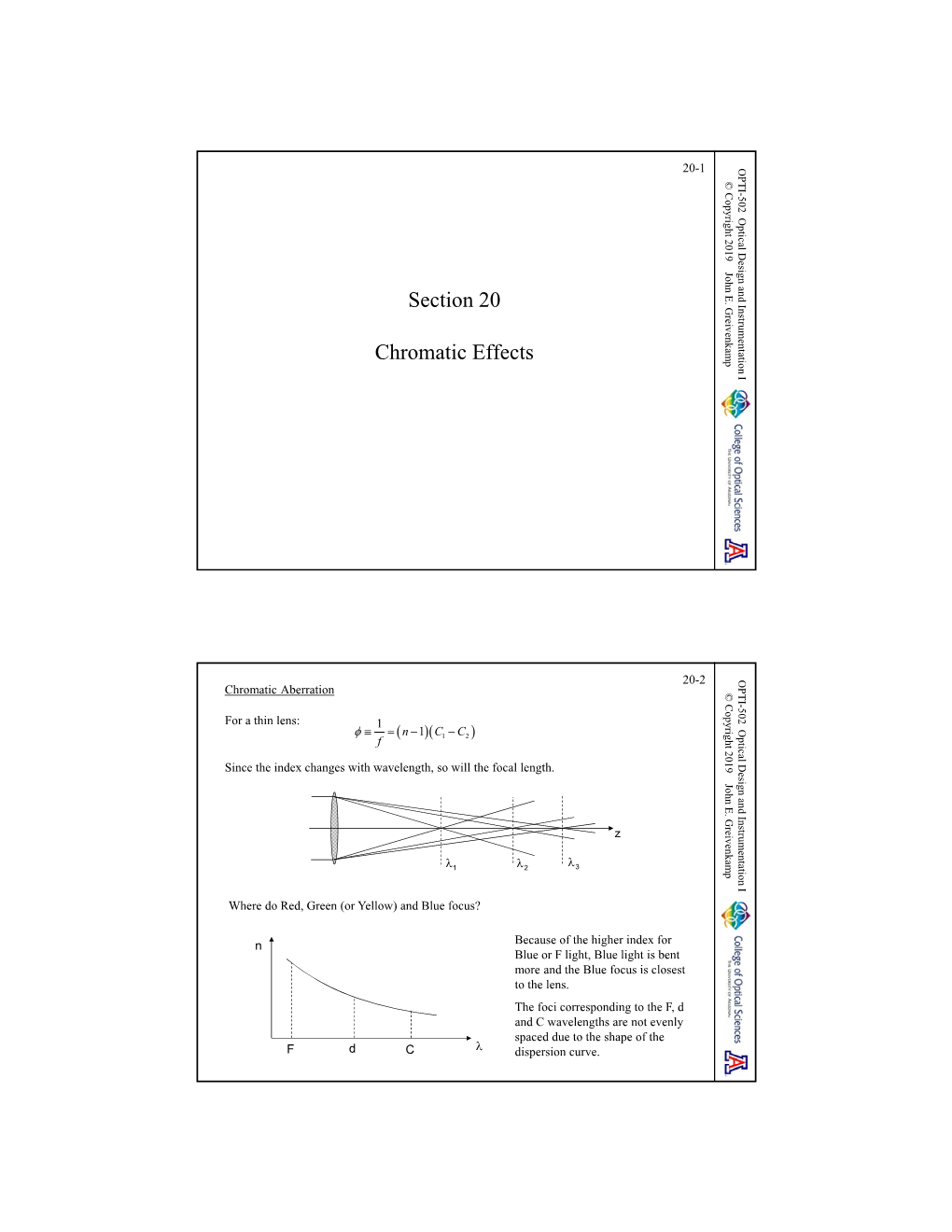 502-20 Chromatic Effects