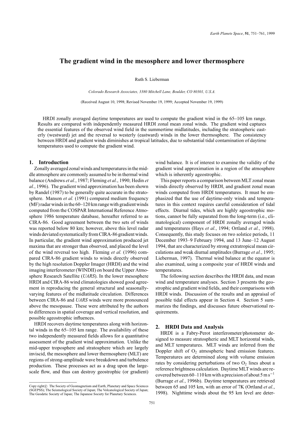 The Gradient Wind in the Mesosphere and Lower Thermosphere