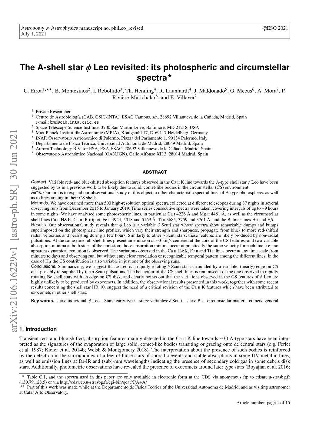 The A-Shell Star Phi Leo Revisited: Its Photospheric and Circumstellar