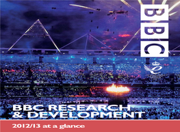 BBC R&D Annual Review 2012-2013