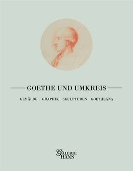 Goethe Und Umkreis
