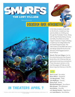Smurfs: the Lost Village Discussion Guide