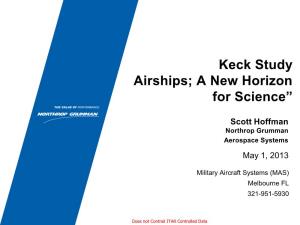 Keck Study Airships; a New Horizon for Science”