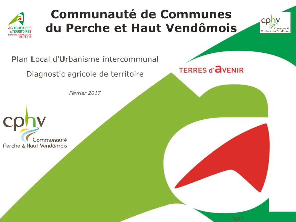 Communauté De Communes Du Perche Et Haut Vendômois