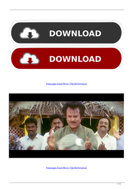 Padaiyappa Tamil Movie 720P Hd Download