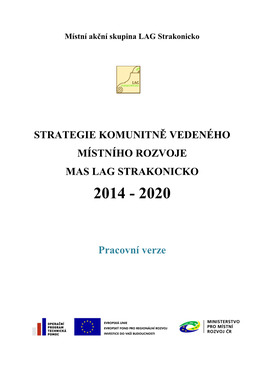 Strategie Komunitně Vedeného Místního Rozvoje Mas Lag Strakonicko 2014 - 2020