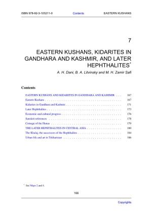 7 Eastern Kushans, Kidarites in Gandhara and Kashmir