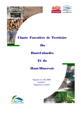 Charte Forestière De Territoire Du Haut-Cabardès Et Du Haut-Minervois 2 Association De Développement Du Haut-Cabardès