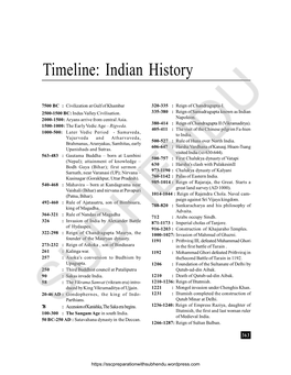 Indian History