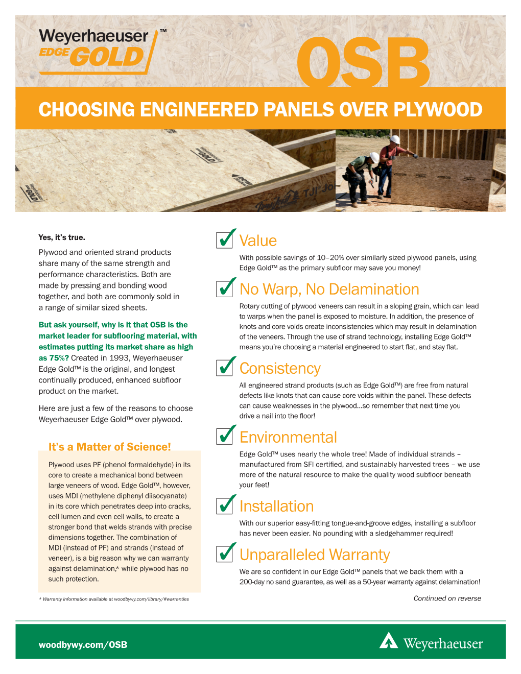 Choosing Engineered Panels Over Plywood