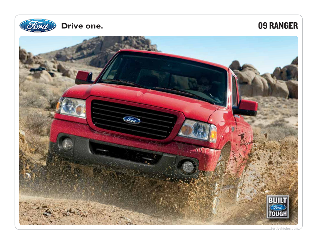 2009 Ford Ranger Brochure