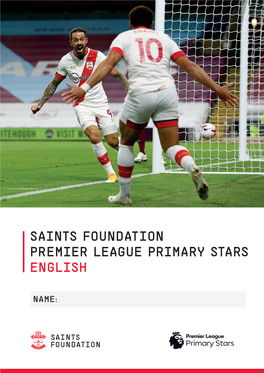 Saints Foundation Premier League Primary Stars English
