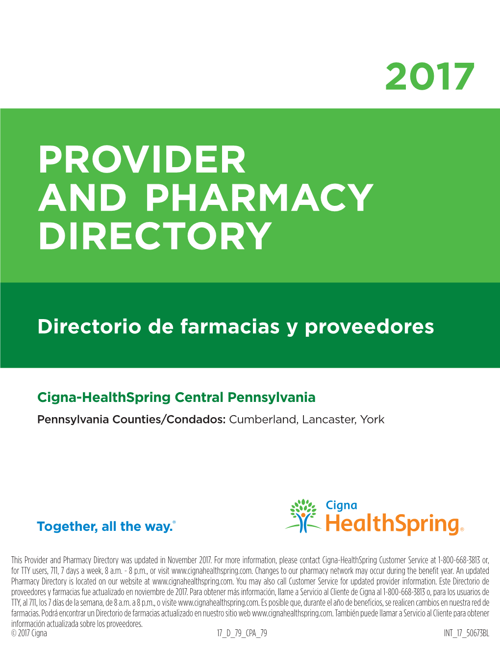 Provider and Pharmacy Directory Provider 2017