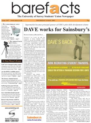 DAVE Works for Sainsbury's