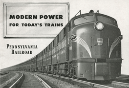Modern Power for Today's Trains