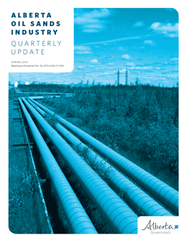 Alberta Oil Sands Industry Quarterly Update