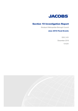 Section 19 Investigation Report Stockport Metropolitan Borough Council