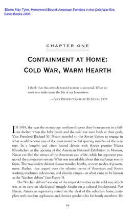 Containment at Home: Cold War, Warm Hearth