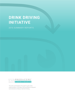 Drink Driving Initiative