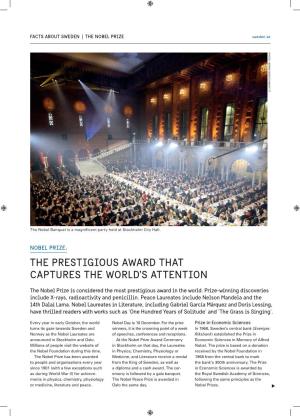 The Prestigious Award That Captures the World's