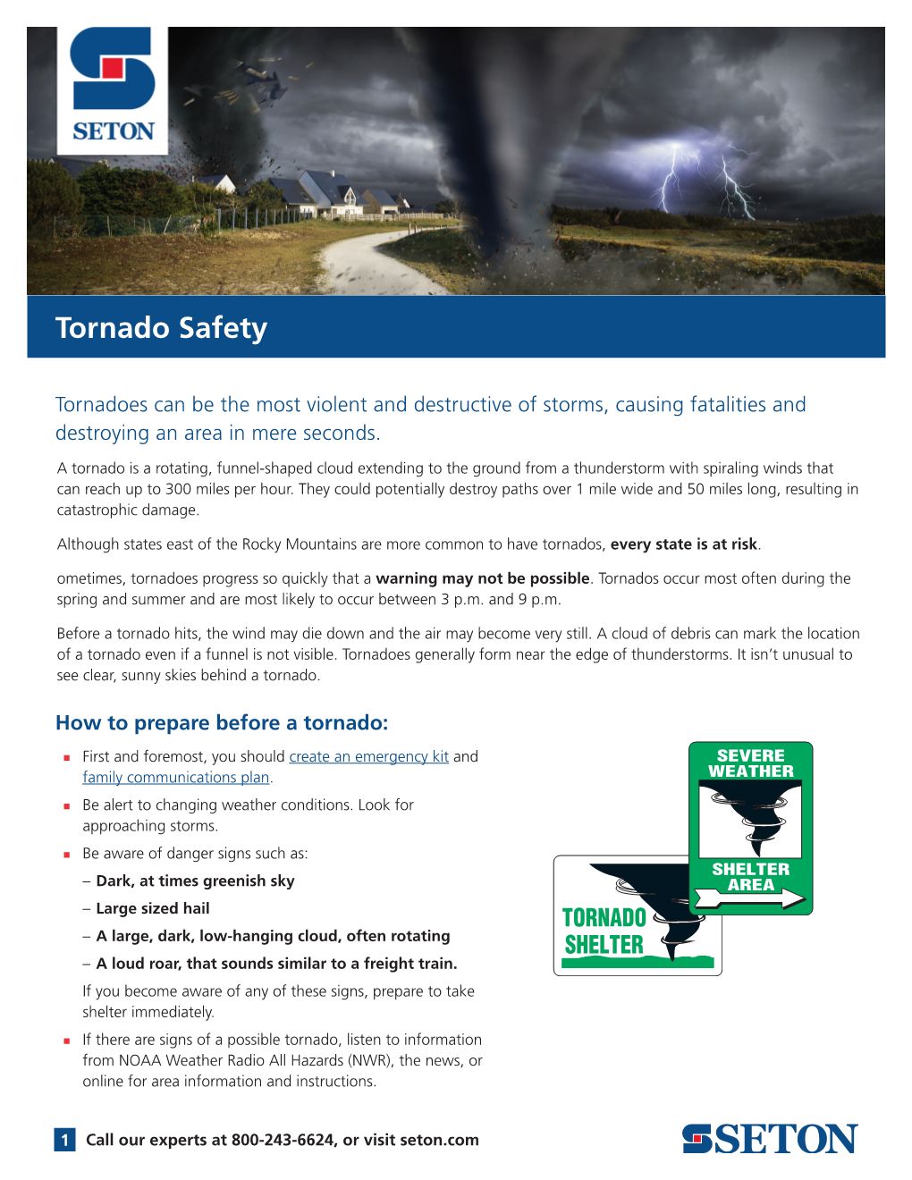 Tornado Safety Guide