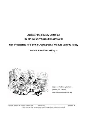 Non-Proprietary FIPS 140-2 Cryptographic Module Security Policy