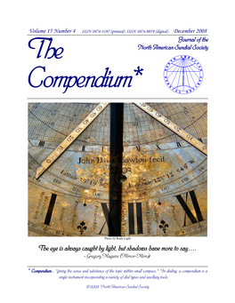The Compendium 15-4 December 2008